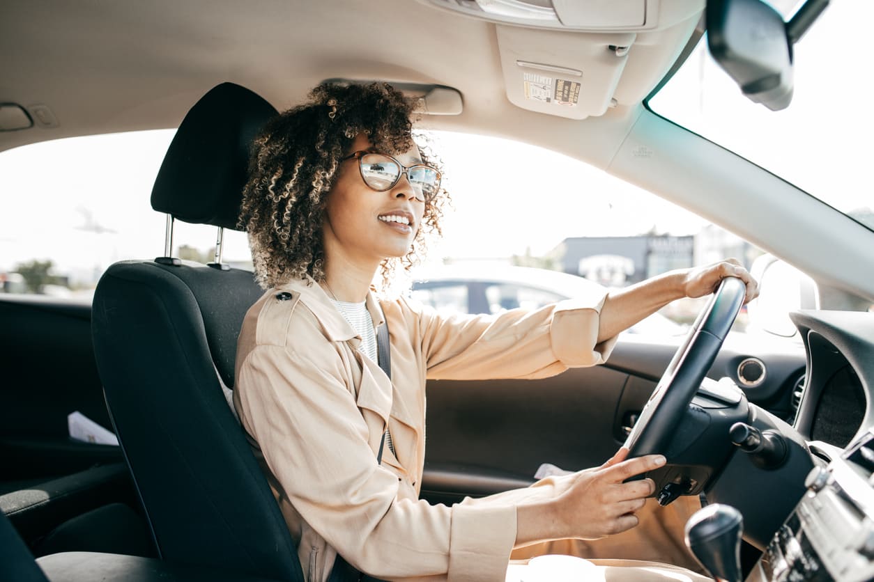 Adult Behind The Wheel