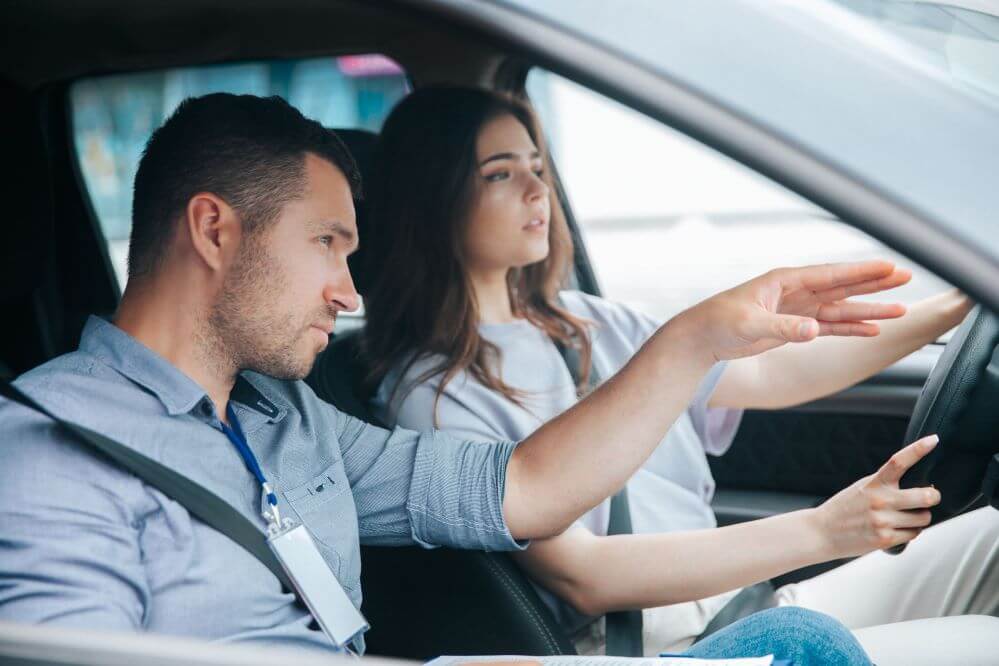 Adult Behind The Wheel